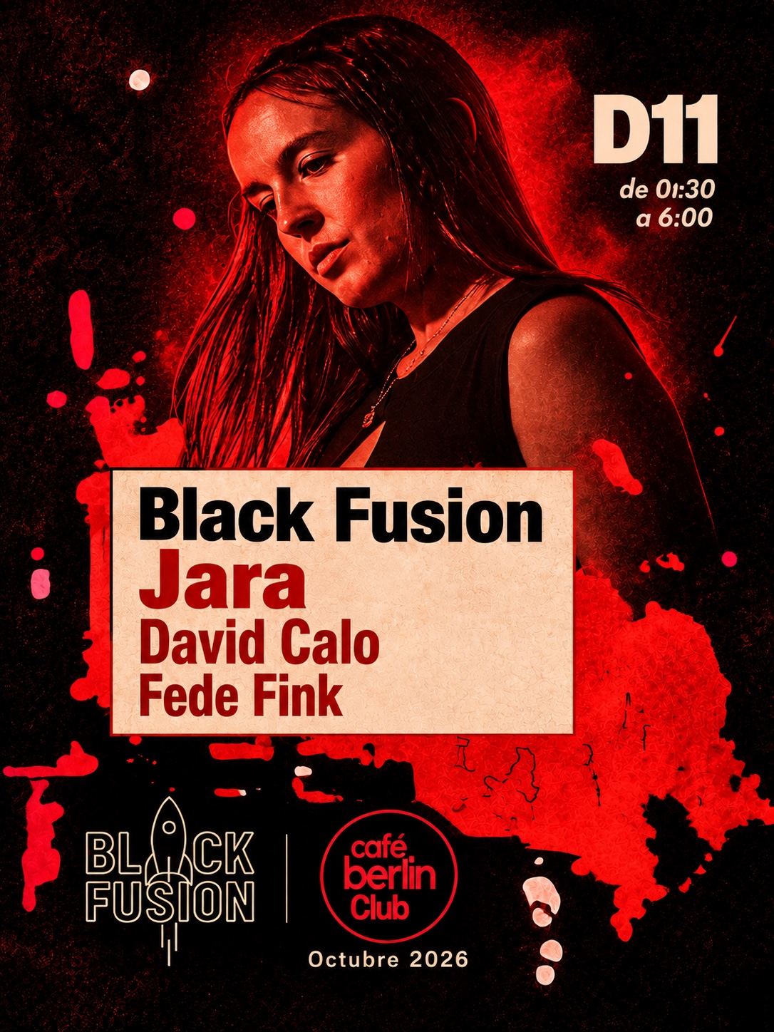 Jara · Black Fusion 11 de octubre de 2026